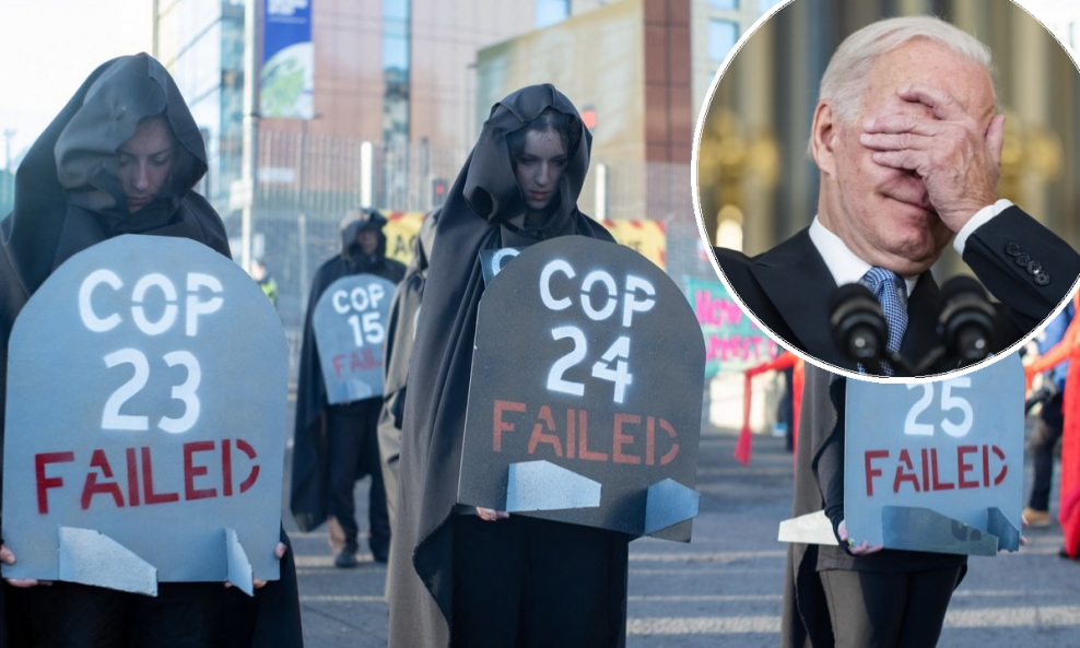 Prosvjed klimatskih aktivista / Joe Biden