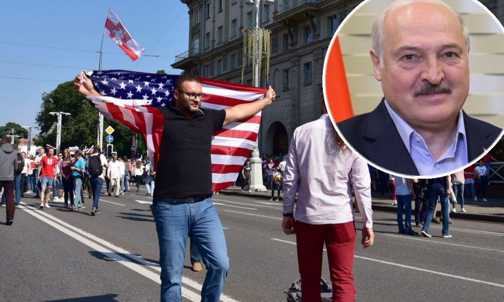 Prosvjed u Minsku / Aleksandar Lukašenko