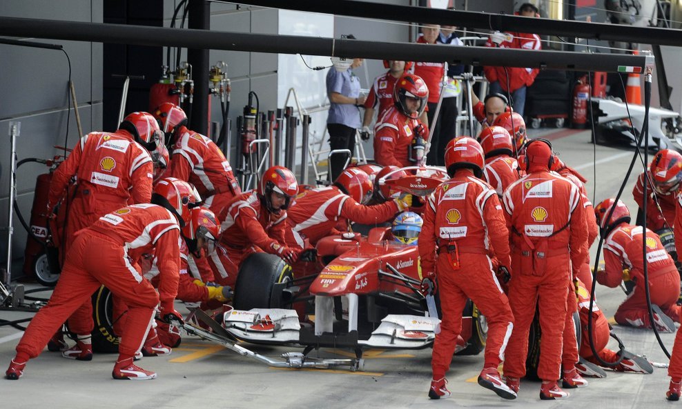 Ferrari Formula 1 mehaničari