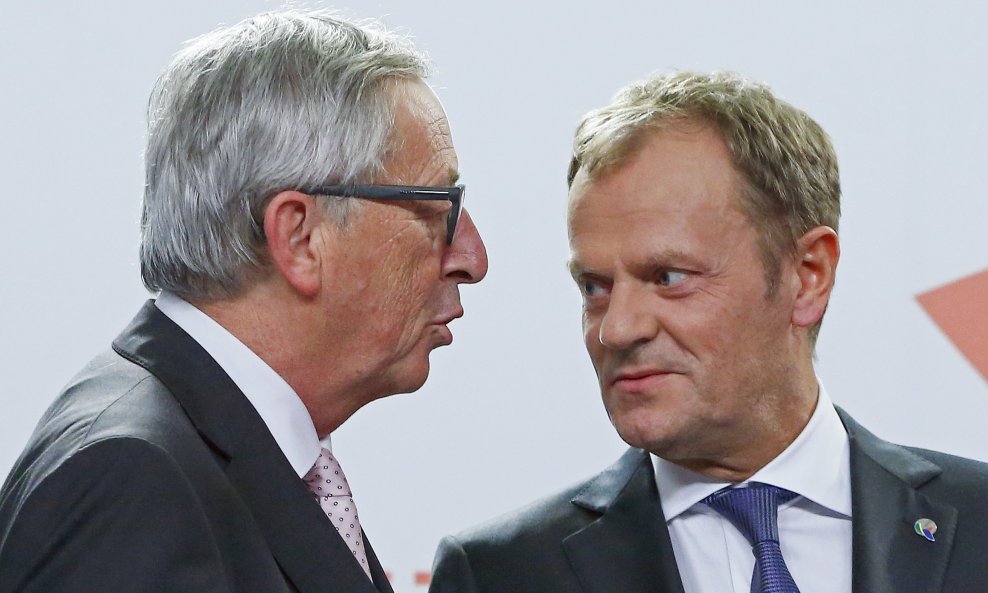 Jean-Claude Juncker i Donald Tusk