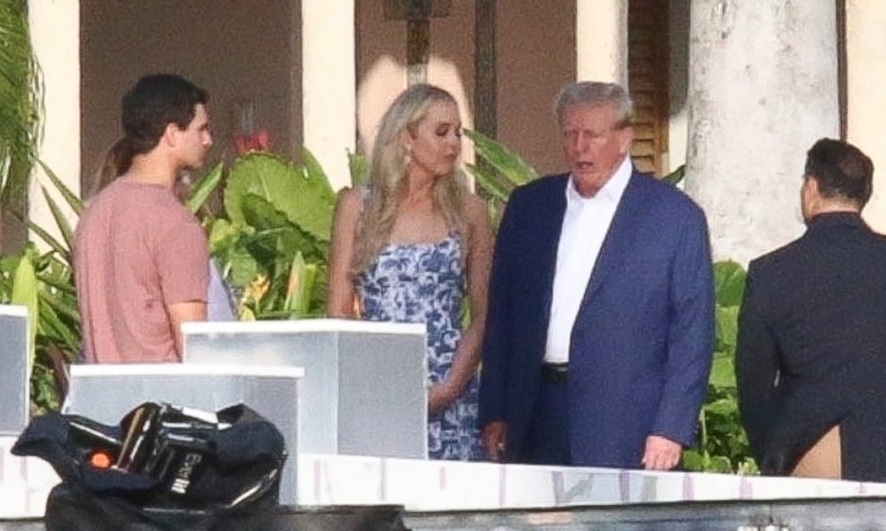 Tiffany Trump i Donald Trump