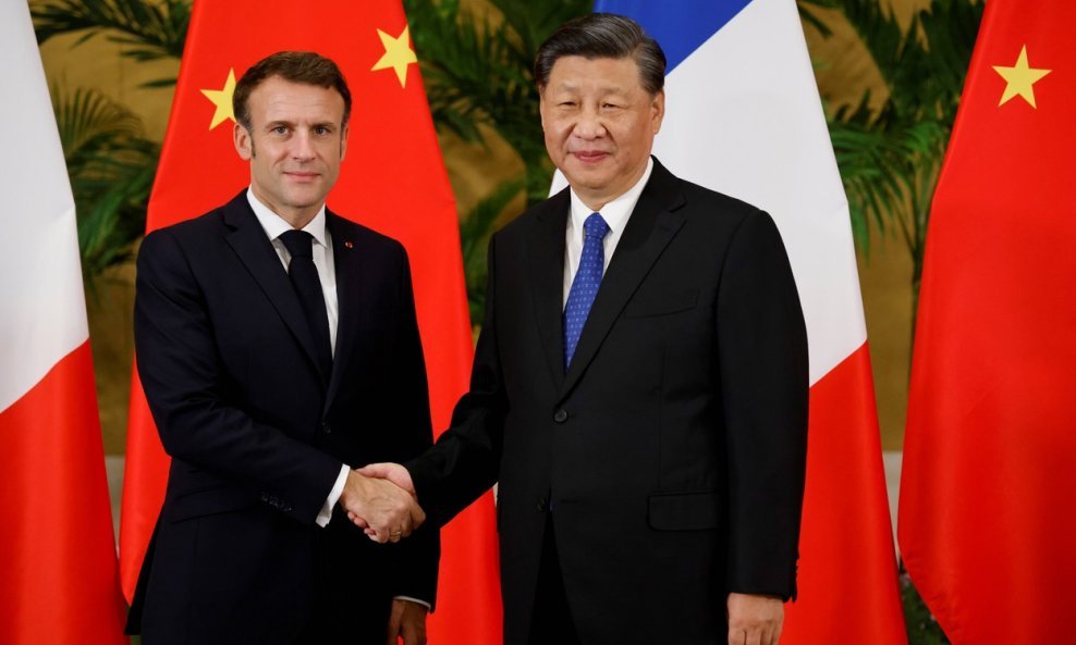 Macron i Xi