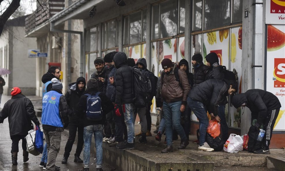 Migranti u Horgošu