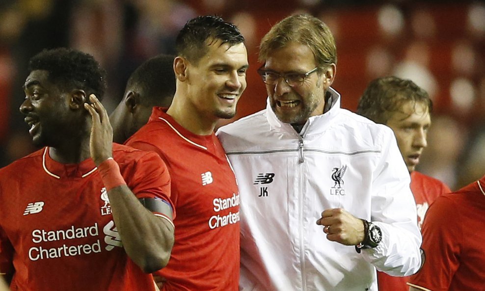 Jürgen Klopp Dejan Lovren Liverpool FC