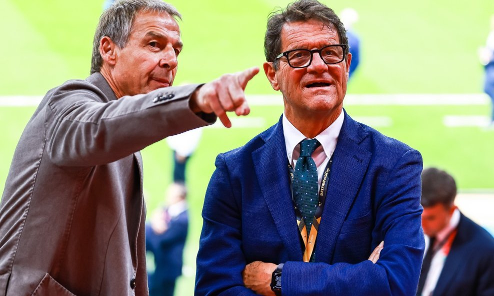 Juergen KLINSMANN i Fabio CAPELLO