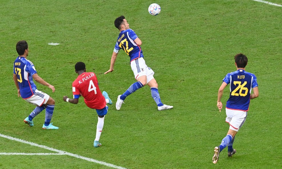 Keysher Fuller zabija gol za pobjedu Kostarike