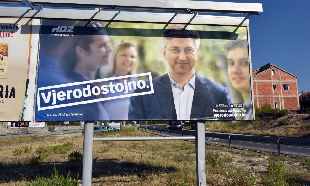 Plakat Andrej Plenković