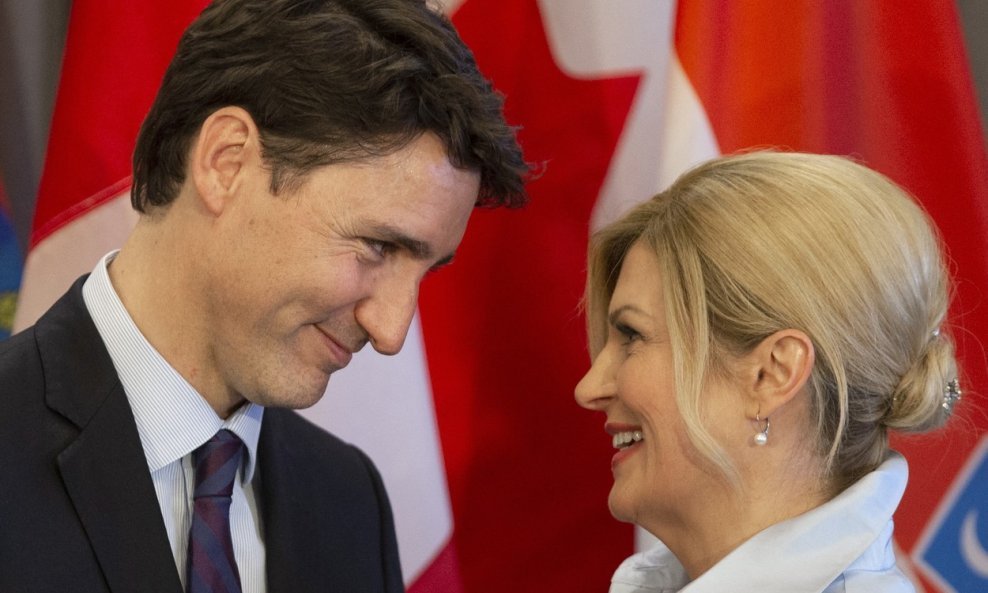 Kolinda Grabar-Kitarović, Justin Trudeau