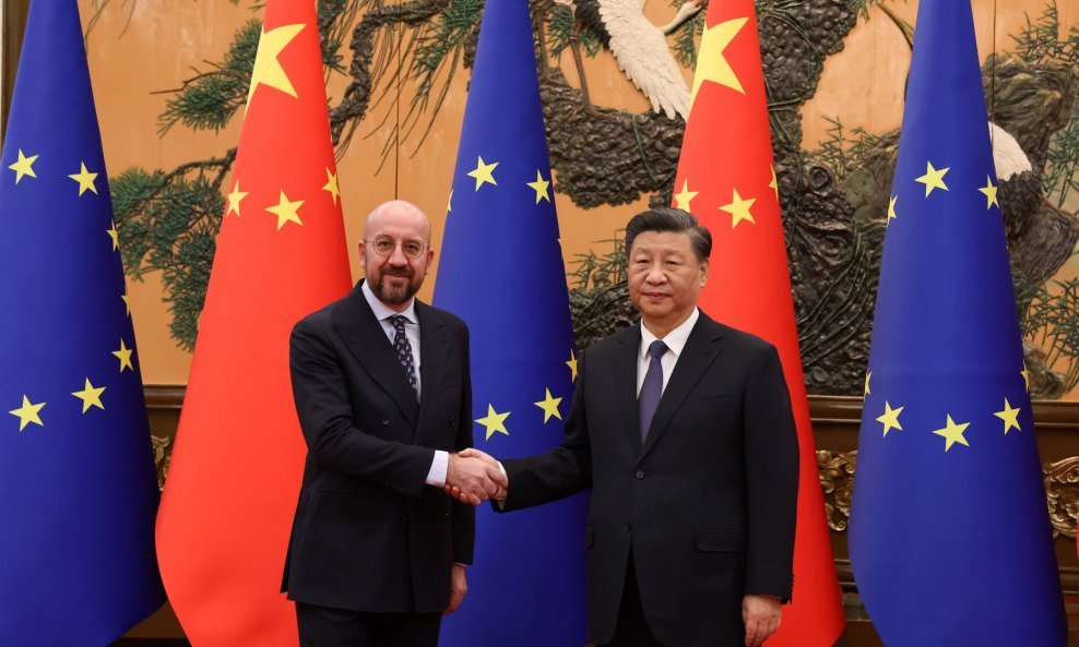 Charles Michel i Xi Jinping