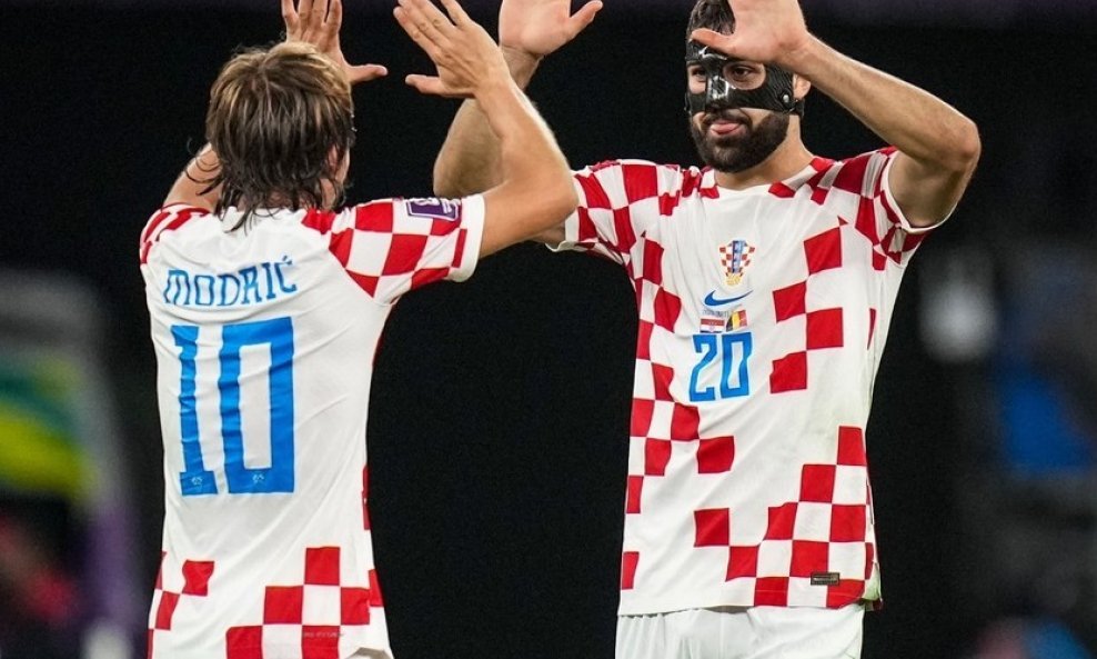 Luka Modrić i Joško Gvardiol