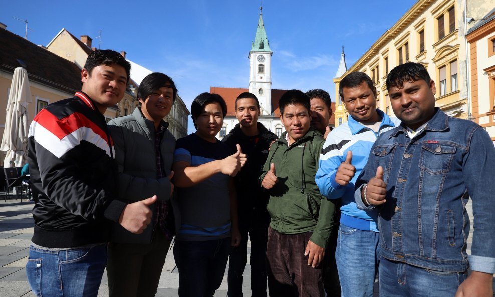 Radnici iz Nepala u Varaždinu