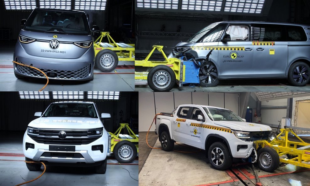 ID. Buzz i novi VW Amarok osvojili po pet zvjezdica na Euro NCAP testovima sigurnosti