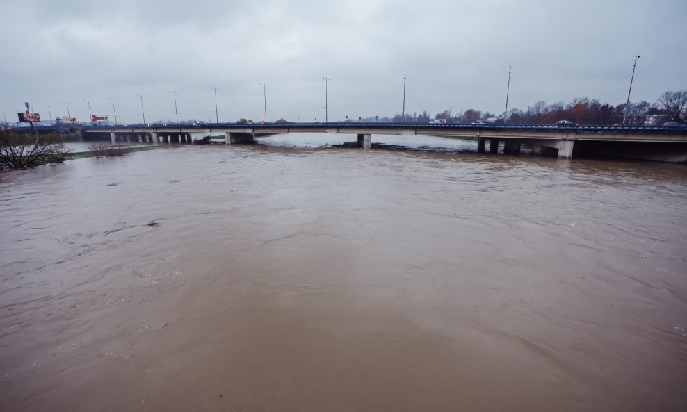 Sava se izlila van korita