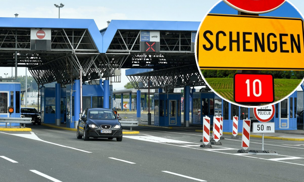Ilustracija: Granični prijelaz / Schengen