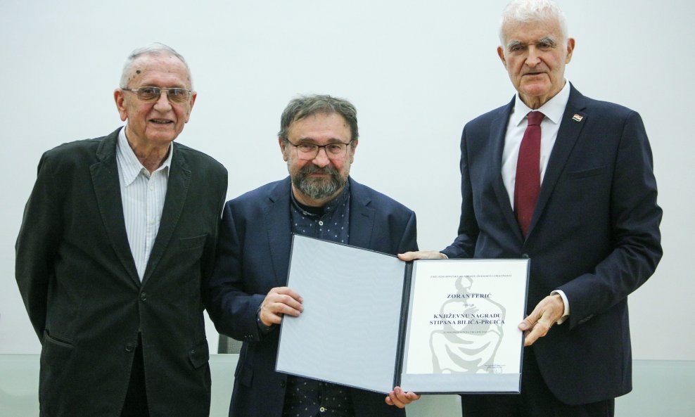 Pavao Pavličić, Zoran Ferić i Zvonko Kusić