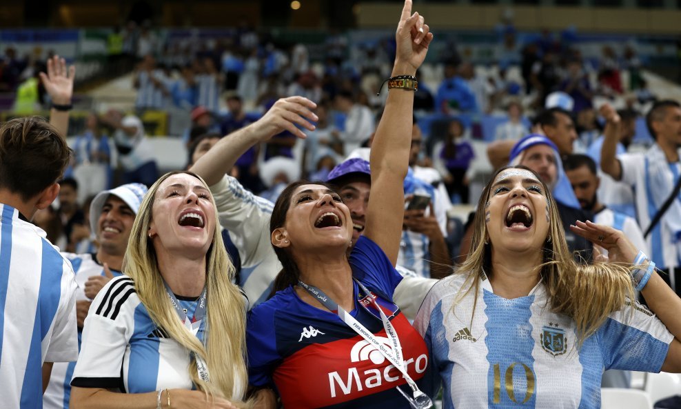 Utakmicu s Hrvatskom gledalo je gotovo 30 tisuća temperamentnih Argentinki i Argentinaca