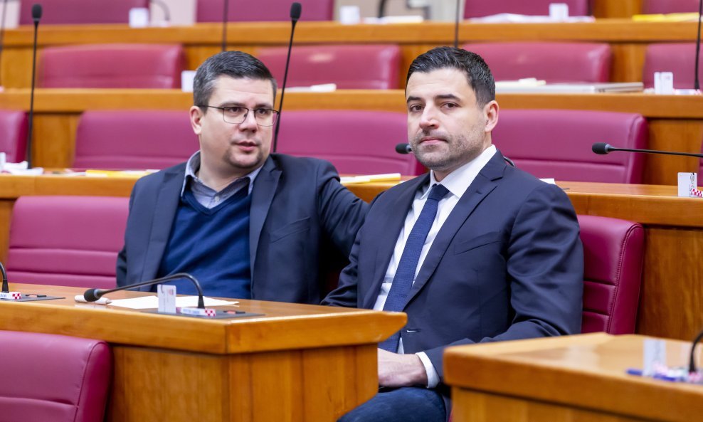 Domagoj Hajduković i Davor Bernardić