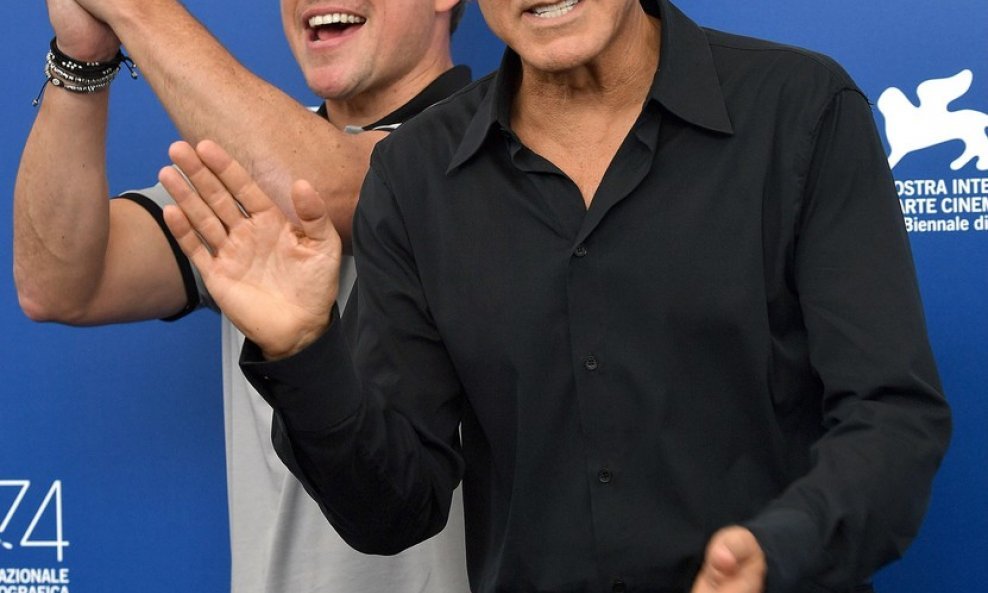 Matt Damon i George Clooney