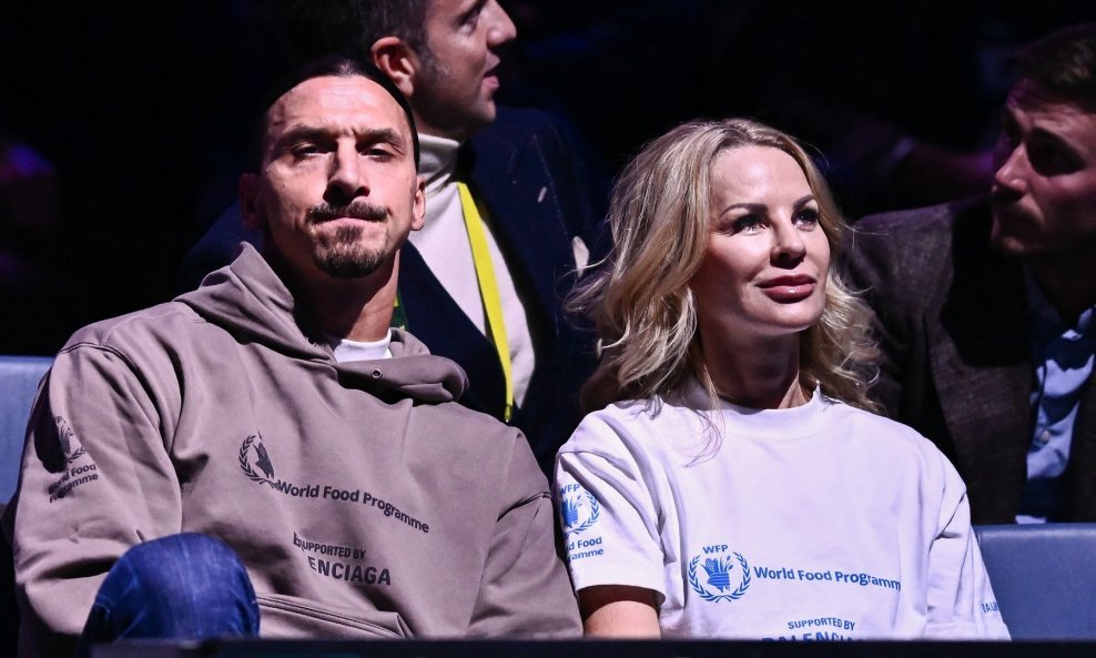 Zlatan Ibrahimović i njegova partnerica Helena Seger