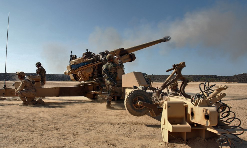 Francuska vojska koristila je TRF1 u Džibutiju