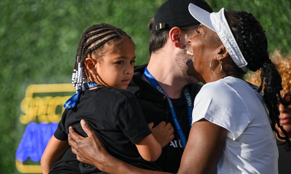 Serena Williams s obitelji