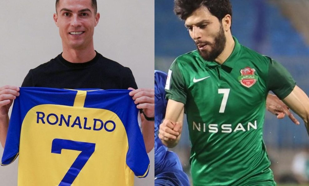 Cristiano Ronaldo i Jaloliddin Masharipov