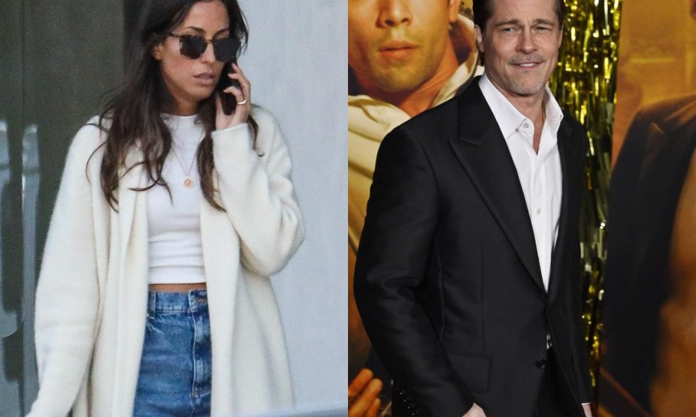 Ines de Ramon i Brad Pitt