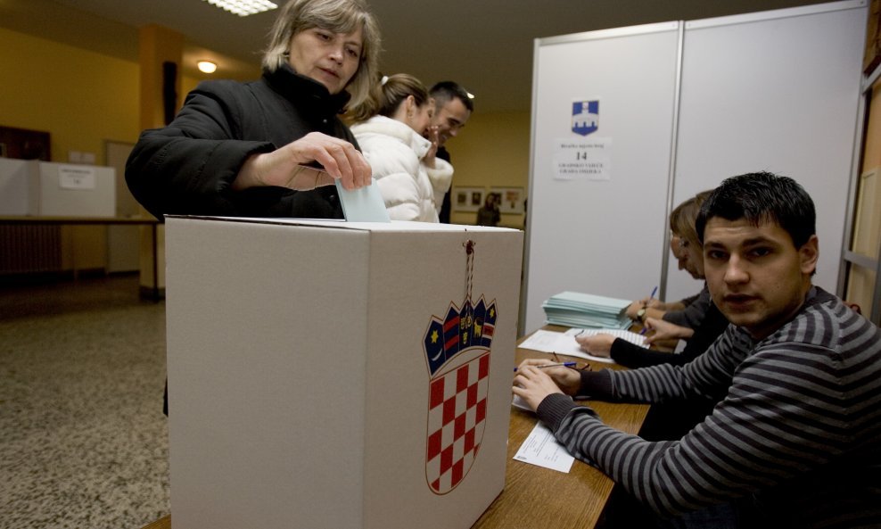 glasanje izborna kutija