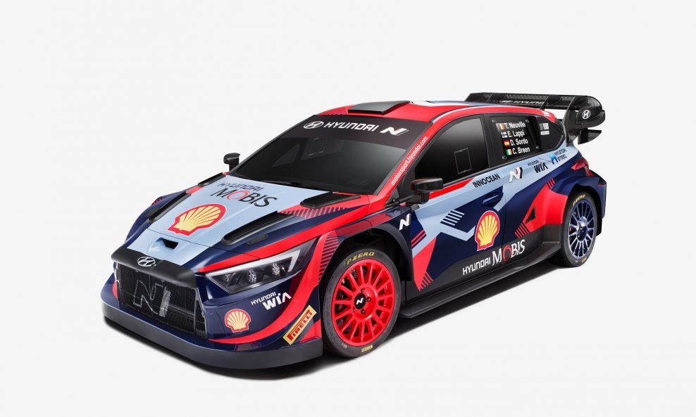 Hyundai i20 N Rally1 Hybrid za sezonu 2023 FIA WRC svjetskog prvenstva
