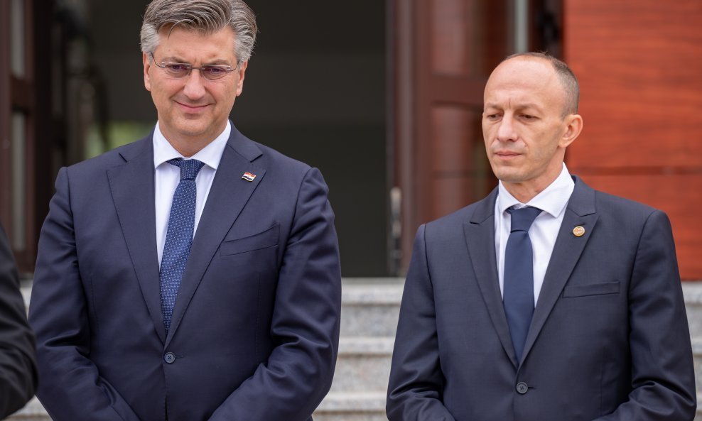 Andrej Plenković i Ernest Petry