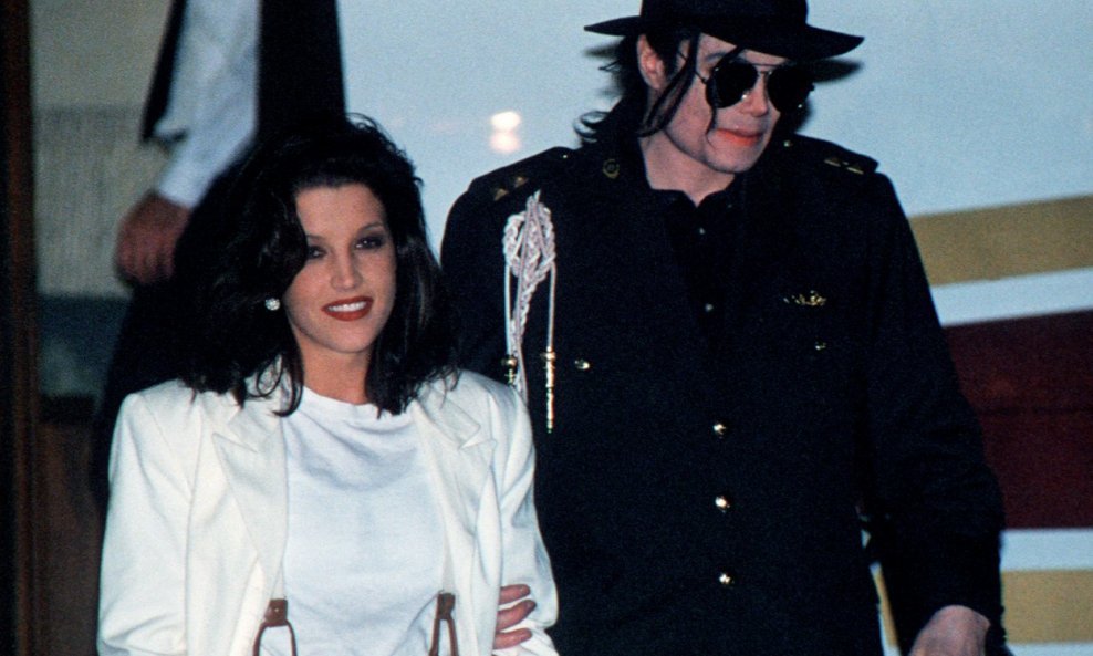 Lisa Marie Presley i Michael Jackson