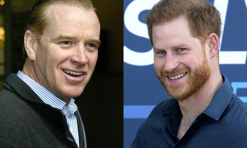 James Hewitt i princ Harry