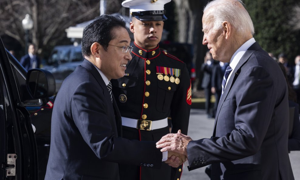 Fumio Kishida i Joe Biden