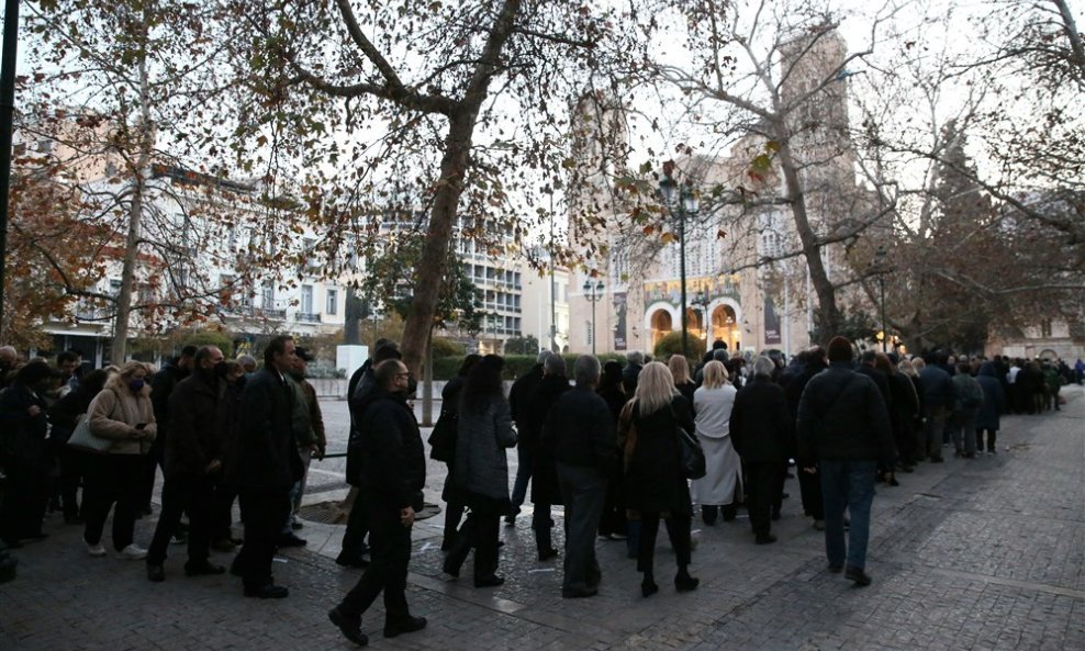 Sprovod bivšeg kralja Konstantina II. u Ateni