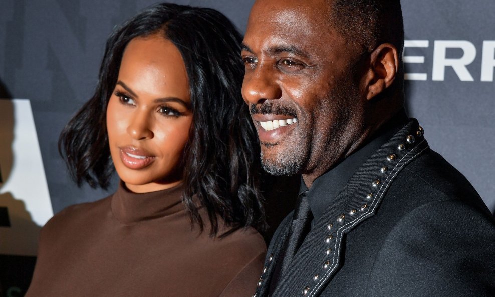 Sabrina Dhowre Elba i Idris Elba