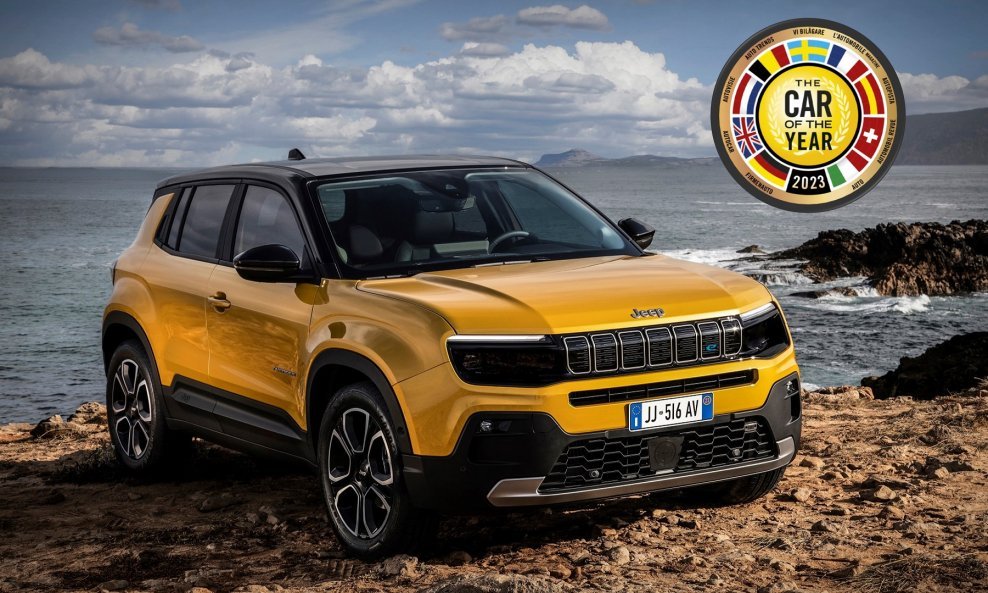 Jeep Avenger je Europski automobil godine 2023.