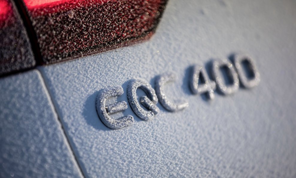 Mercedes-EQ, EQC 400 na zimskim testiranjima