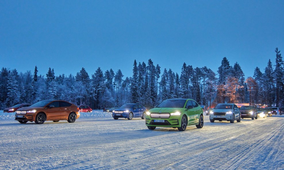 Škoda 4×4 Winter Experience 2023. sa šest serija modela s 4×4 pogonom: Octavia, Superb, Karoq i Kodiaq te obitelj Enyaq iV
