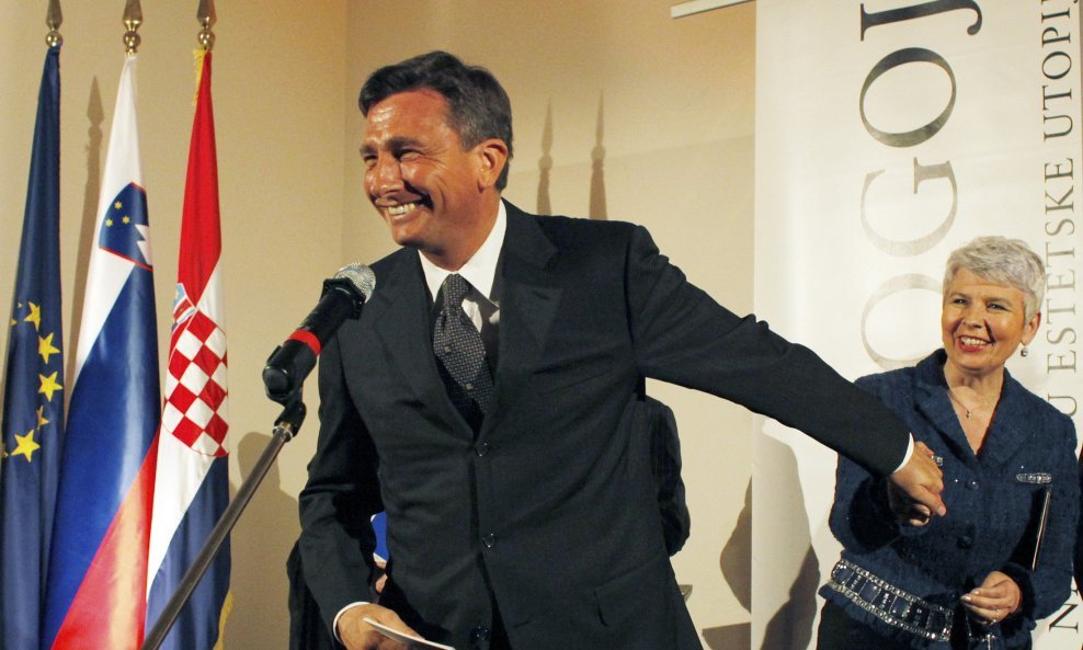 Jadranka Kosor i Borut Pahor