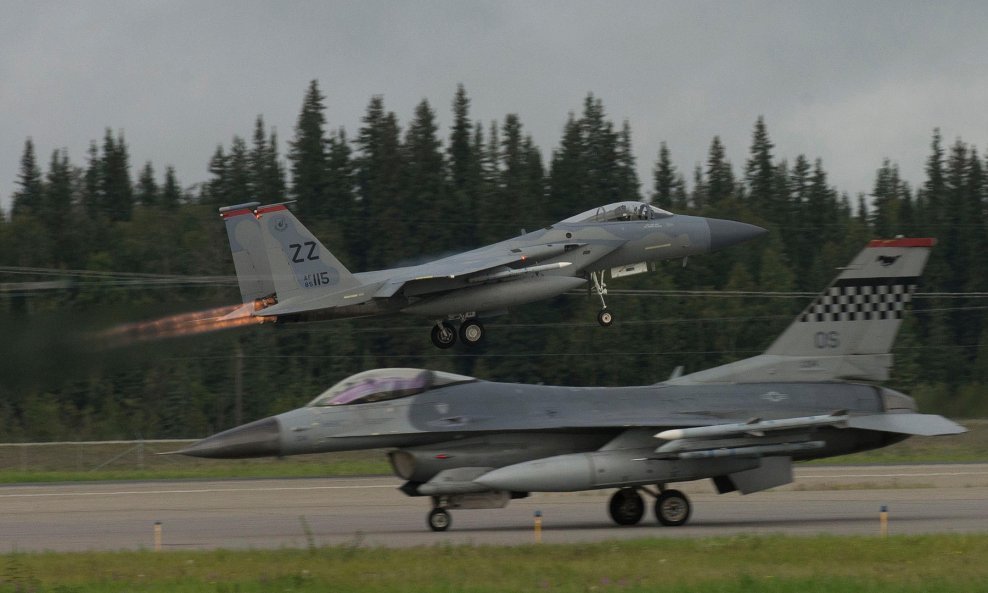 Američki avioni F-15 i F-16 kakve priželjkuje Ukrajina