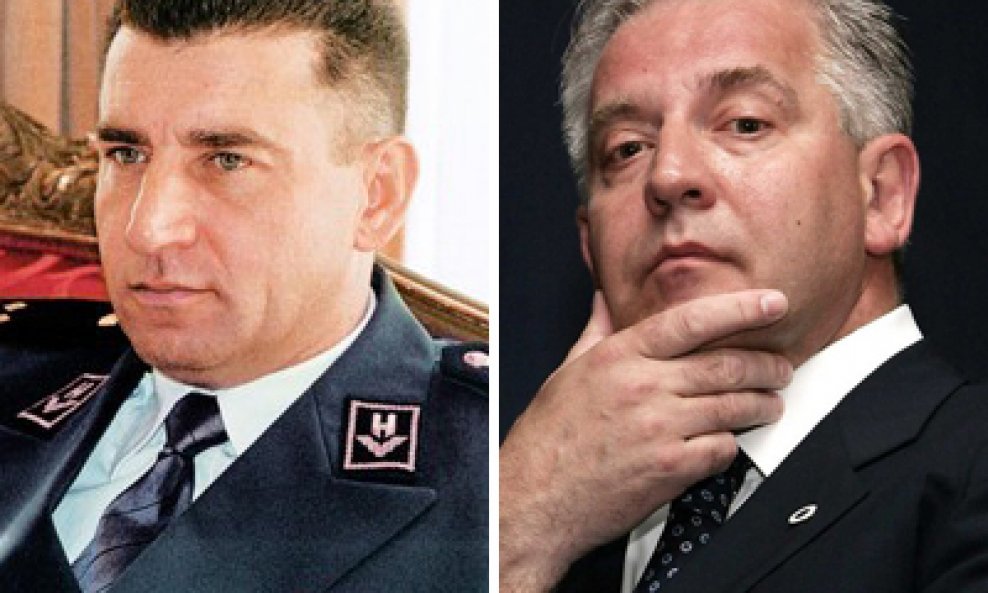 Ante Gotovina i Ivo Sanader montaža