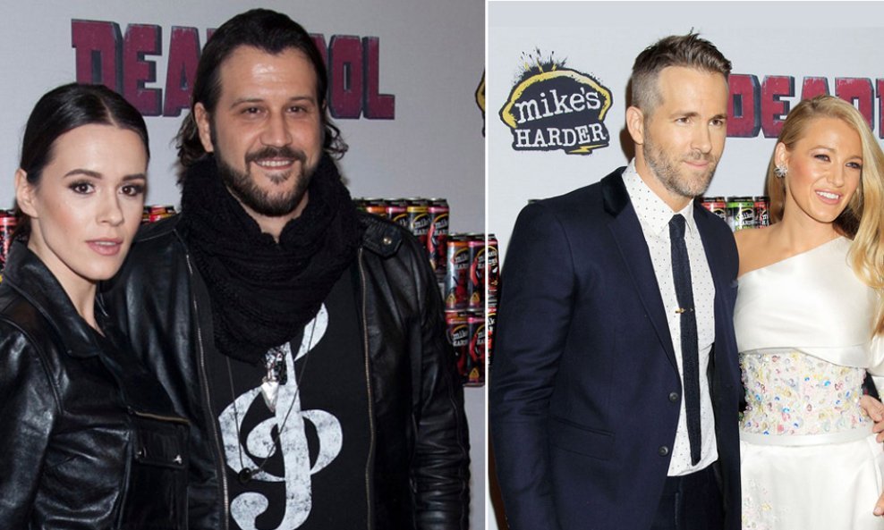 Stefan Kapičić u društvu svoje djevojke Ivane Horvat i supružnika Ryana Reynoldsa i Blake LIvely 