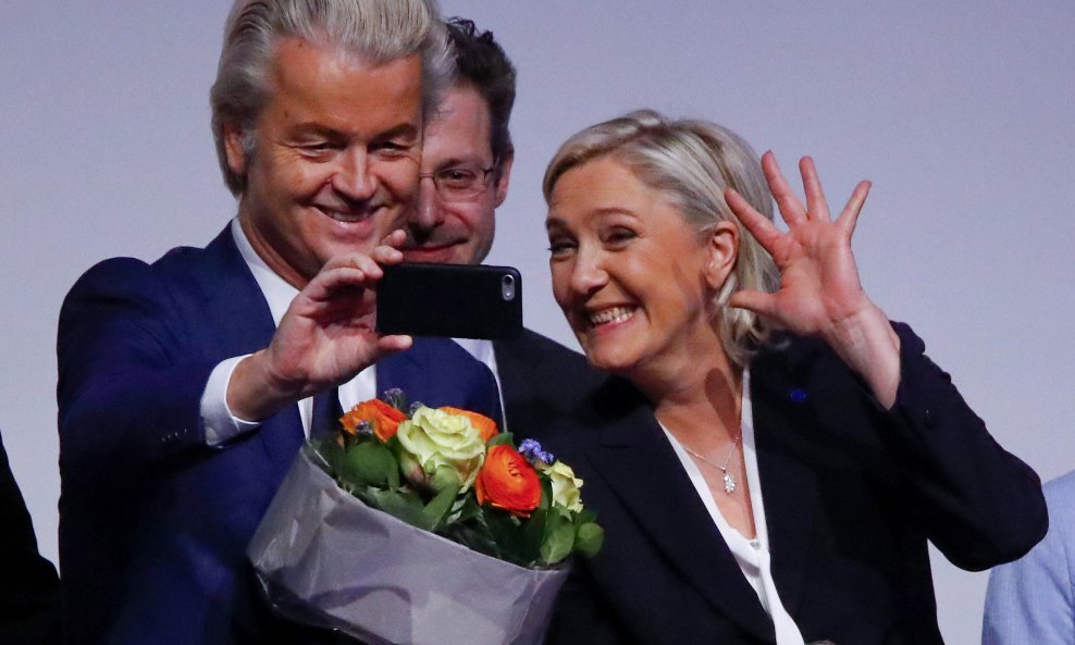 Geert Wilders i Marine Le Pen