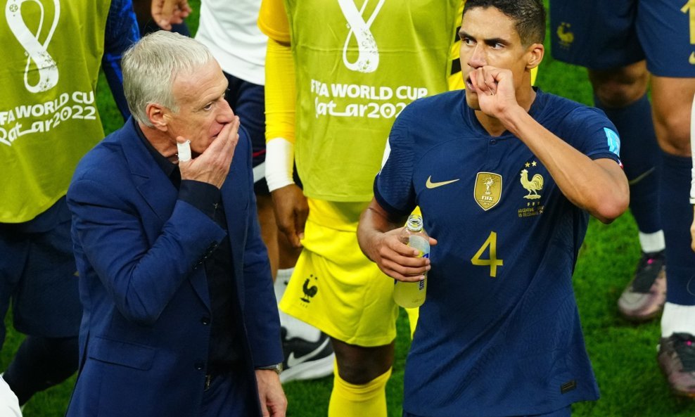 Didier Deschamps i Raphael Varane