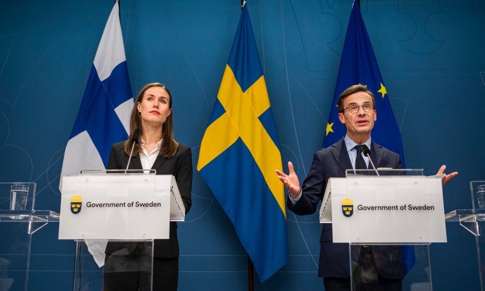 Sanna Marin i Ulf Kristersson