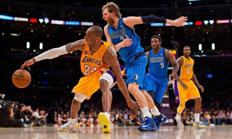 Kobe Bryant i Dirk Nowitzki