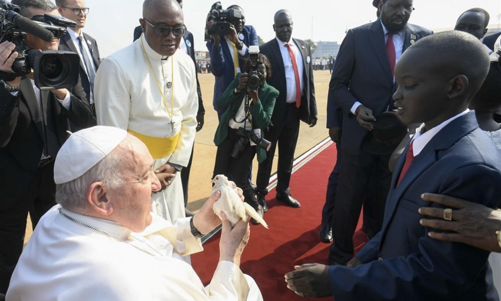 Papa u Južnom Sudanu