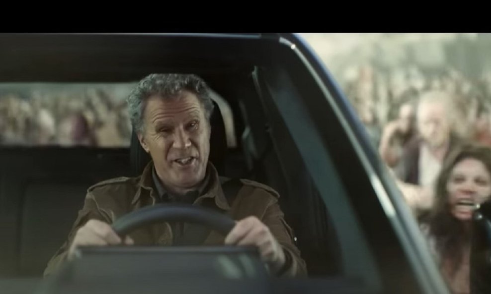 Komičar Will Ferrell u seriji video spotova General Motorsa za ovogodišnju finalnu NFL utakmicu