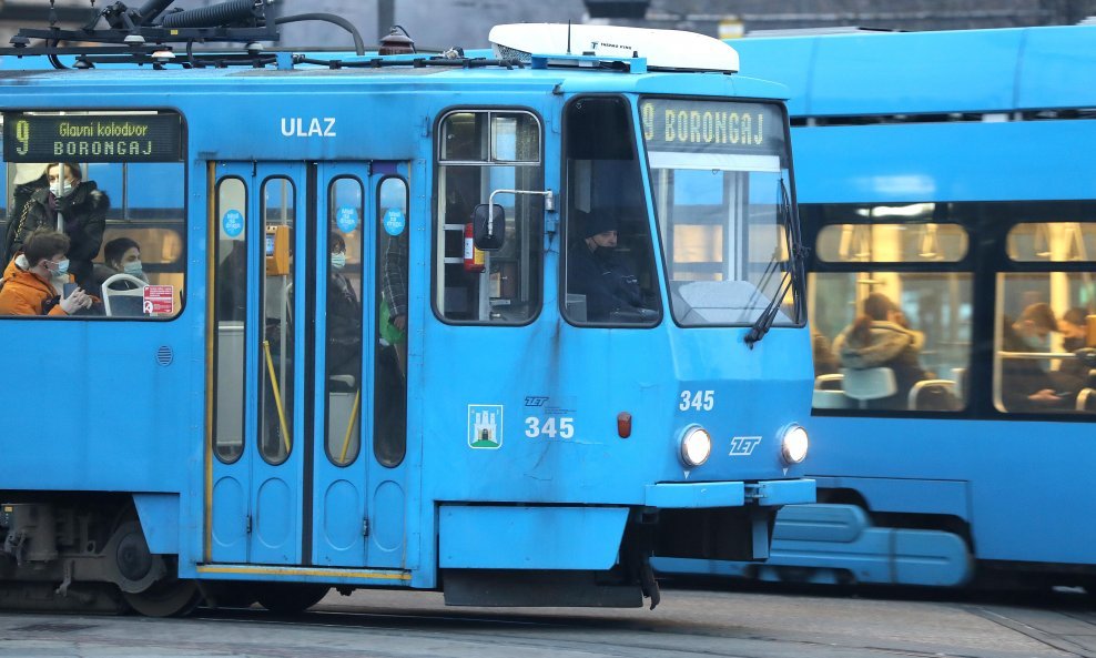 Zagrebački tramvaji, ilustracija