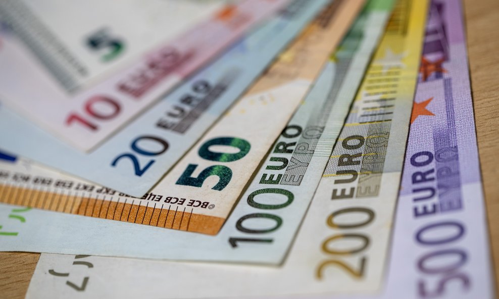 Novčanice eura, ilustracija